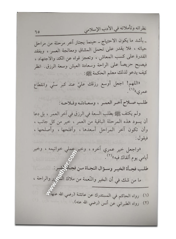 العلامة أبو الحسن الندوي نظراته وتأملاته وجهوده في الأدب الإسلامي – ابن كثير