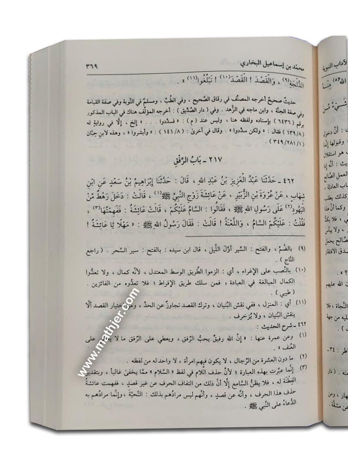 الأدب المفرد الجامع للآداب النبوية – دار ابن كثير