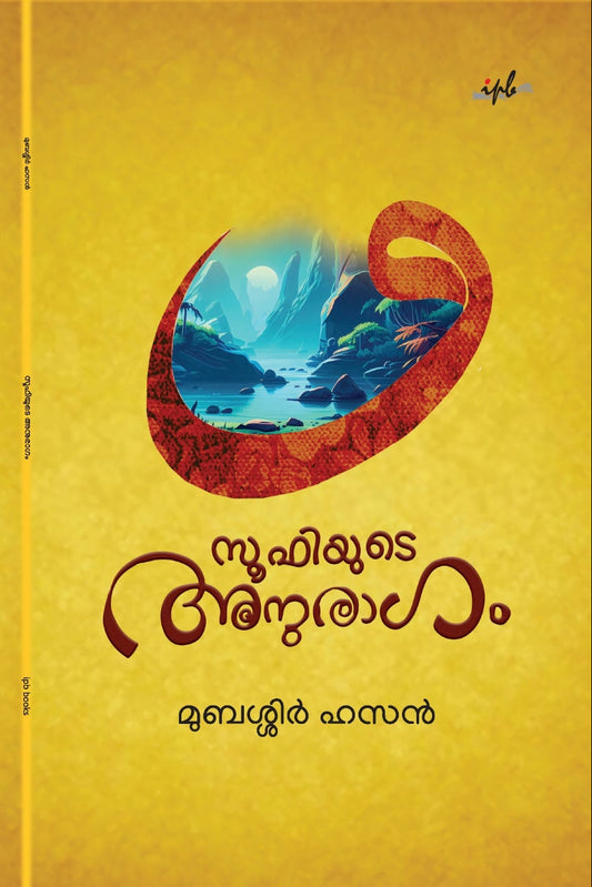 Book cover with a yellow background and a scenic illustration on the right side.