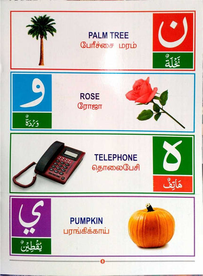 Arabic Alphabets (Arabi Elutthukkal) S.P