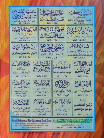 Minhaj Al Thwalibeen Va Umdat Al Mufteen منهاج الطّالبين وعمدة المفتين